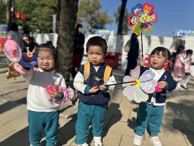 親子逛年宵